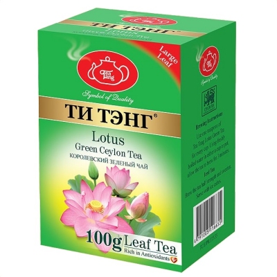 Чай Tea Tang зеленый "Лотос" 100 г.