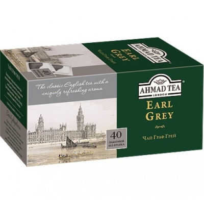 Чай Ahmad Earl Grey 40 пак.