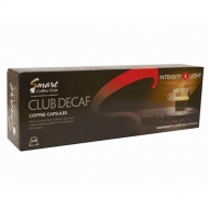 Кофе в капсулах Smart Coffee Club CLUB DECAF (10 шт) для кофемашин Nespresso