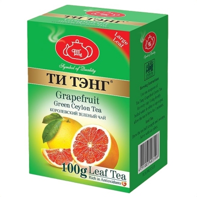 Чай Tea Tang зеленый "Грейпфрут" 100 г.