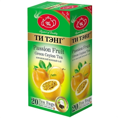 Чай Tea Tang зеленый "Пэшн Фрут" 20 пак.