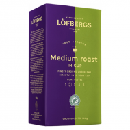 Молотый кофе Lofbergs Lila Medium roast (Лёфбергс Лила Медиум Роаст) 500 гр