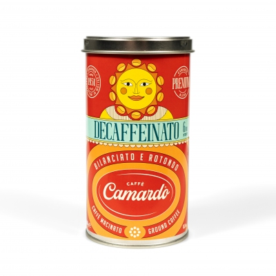 Кофе в зернах Camardo Decaffeinato, 250 г