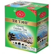 Чай Tea Tang зеленый "Королевский" 100 пак.