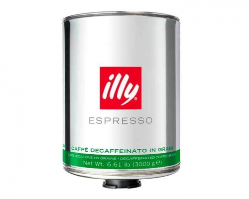 Кофе в зернах Illy Decaf (Илли без кофеина), 1,5 кг