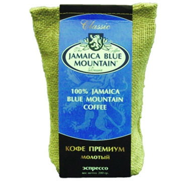 Кофе молотый Jamaica Blue Mountain Эспрессо (200 г)