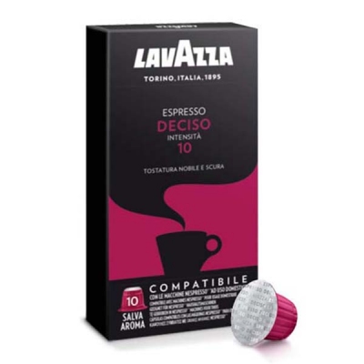 Кофе в капсулах Lavazza Espresso Deciso для Nespresso, 10 капсул