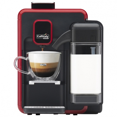 Капсульная кофемашина Caffitaly S22 Bianko Red-Black, красно-черная