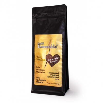 Кофе молотый Cafe Esmeralda Gold Premium ESPRESSO, 1 кг