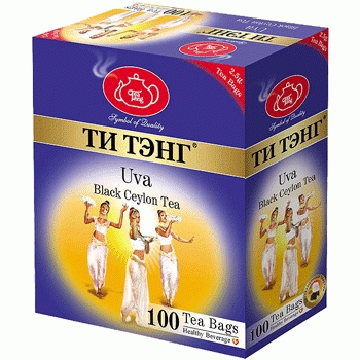 Чай Tea Tang "Ува" (100 пак. по 2,5 гр)