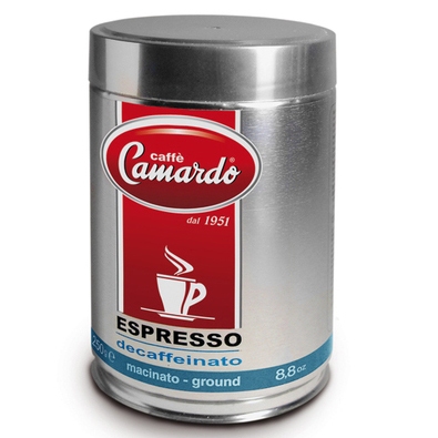 Кофе молотый Camardo (Камардо) Эспрессо Декаффеинато (250 г)