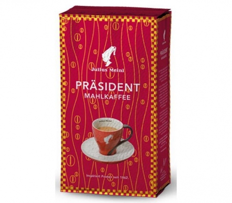 Молотый кофе Julius Meinl President Mahlkaffee, 250 гр.