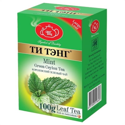 Чай Tea Tang зеленый "Мята" 100 г.