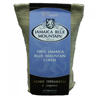 Кофе в зернах Jamaica Blue Mountain Эспрессо (200 г)