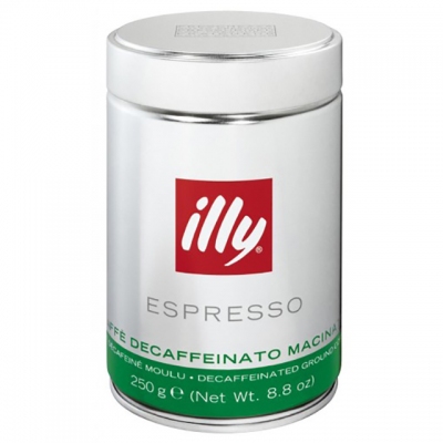 Кофе молотый без кофеина Illy (Илли) 250 гр.