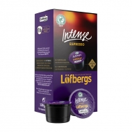 Кофе в капсулах Lofbergs Lila Intense Espresso (Лофтбергс Лила Интенсо Эспрессо), 16 капсул