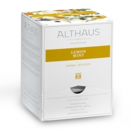 Чай Althaus Lemon Mint Pyra-Pack 15 пак х 2,75 г