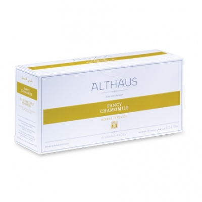 Чай травяной Althaus Fancy Chamomile Grand Pack 15 шт * 3,5 г