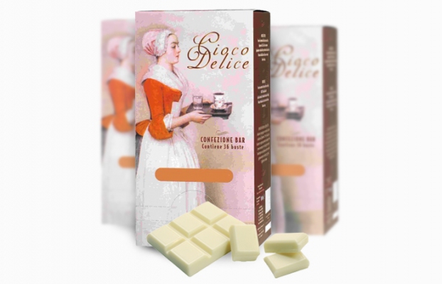 Горячий шоколад Molinari White  Chocolate (Молинари Вайт Чоколат) (36 шт. х 28 гр.)