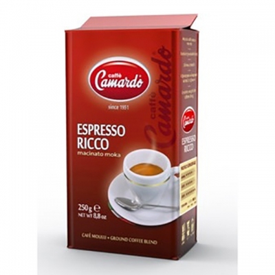 Кофе молотый Camardo (Камардо) Espresso Ricco (250 г)